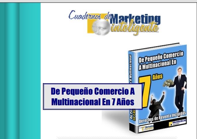 De Pequeño Comercio A Multinacional En 7 Años